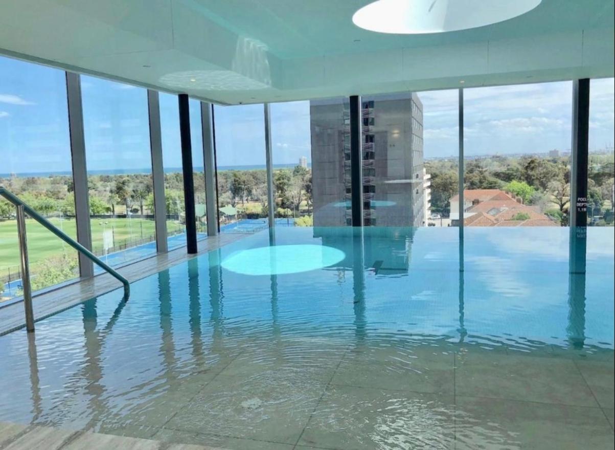 The Fawkner Apartment Bay-View Pool/Gym Free Parking Melbourne Eksteriør bilde
