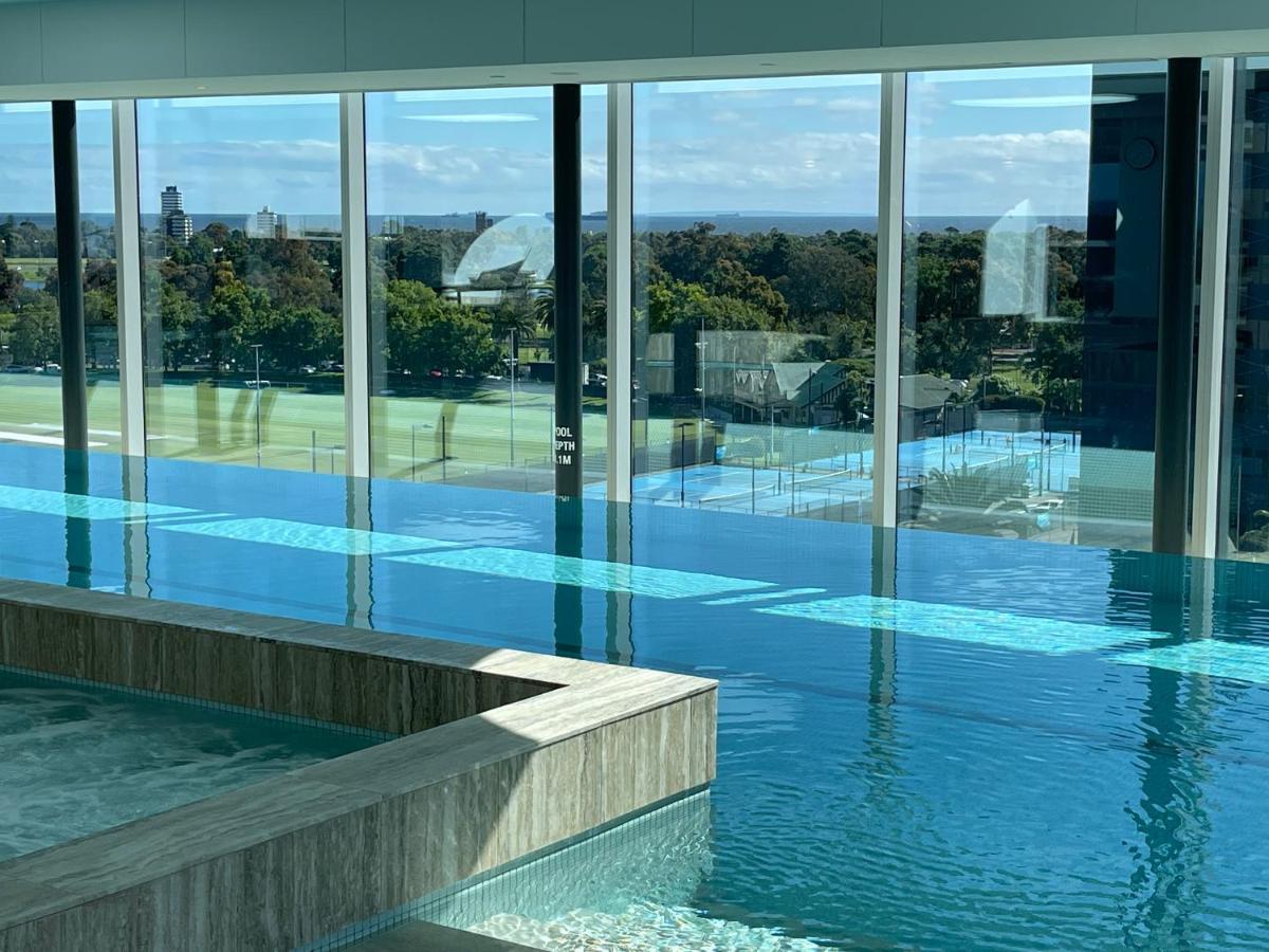 The Fawkner Apartment Bay-View Pool/Gym Free Parking Melbourne Eksteriør bilde