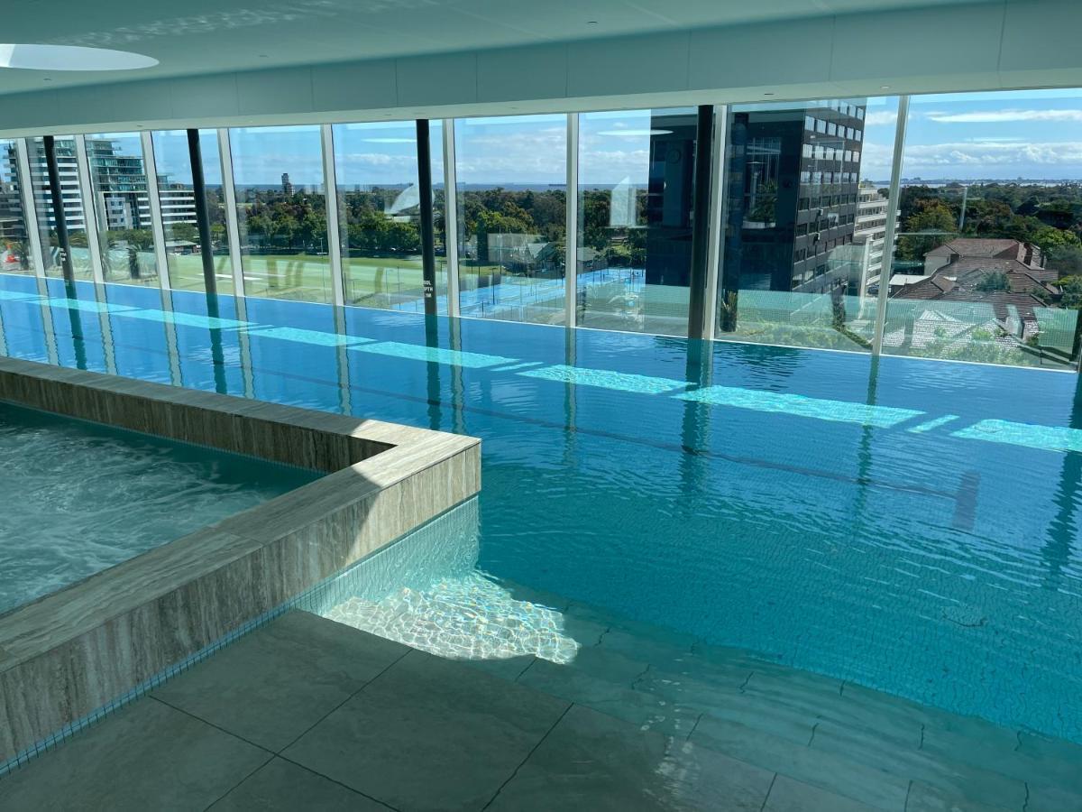 The Fawkner Apartment Bay-View Pool/Gym Free Parking Melbourne Eksteriør bilde