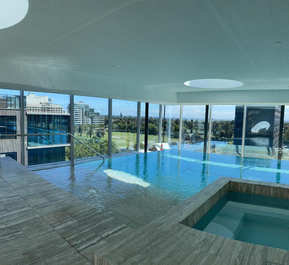 The Fawkner Apartment Bay-View Pool/Gym Free Parking Melbourne Eksteriør bilde